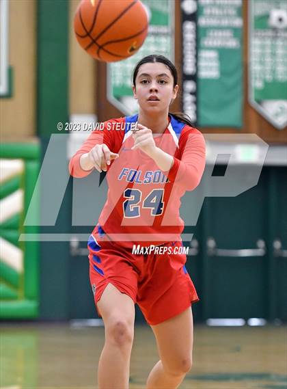 Thumbnail 1 in Folsom vs. Shabach Christian Academy (St. Mary's Stockton MLK Showcase) photogallery.