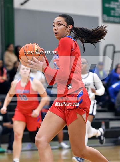 Thumbnail 1 in Folsom vs. Shabach Christian Academy (St. Mary's Stockton MLK Showcase) photogallery.