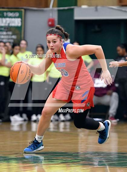 Thumbnail 3 in Folsom vs. Shabach Christian Academy (St. Mary's Stockton MLK Showcase) photogallery.