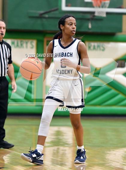 Thumbnail 1 in Folsom vs. Shabach Christian Academy (St. Mary's Stockton MLK Showcase) photogallery.