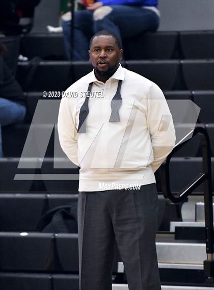 Thumbnail 1 in Folsom vs. Shabach Christian Academy (St. Mary's Stockton MLK Showcase) photogallery.