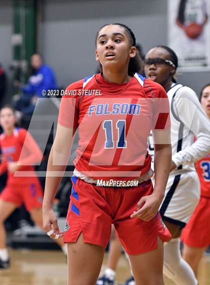 Thumbnail 1 in Folsom vs. Shabach Christian Academy (St. Mary's Stockton MLK Showcase) photogallery.