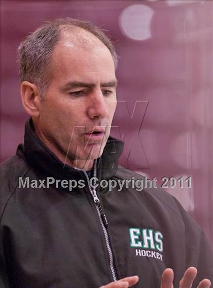 Thumbnail 1 in Duluth East vs Edina (Schwan Cup) photogallery.