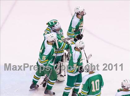 Thumbnail 1 in Duluth East vs Edina (Schwan Cup) photogallery.