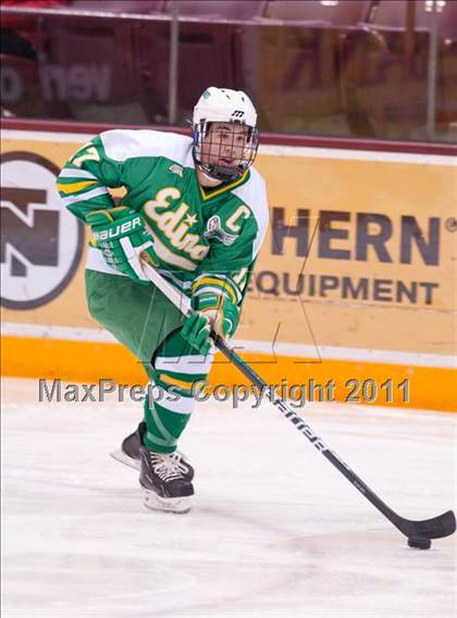 Thumbnail 1 in Duluth East vs Edina (Schwan Cup) photogallery.