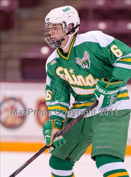 Thumbnail 2 in Duluth East vs Edina (Schwan Cup) photogallery.