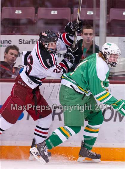 Thumbnail 1 in Duluth East vs Edina (Schwan Cup) photogallery.