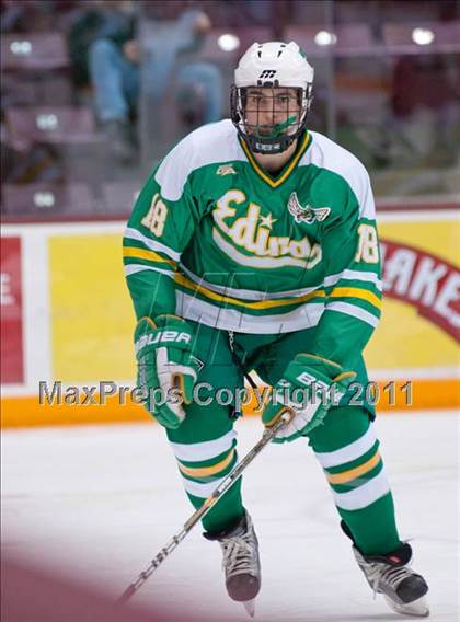 Thumbnail 1 in Duluth East vs Edina (Schwan Cup) photogallery.