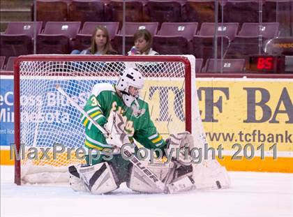 Thumbnail 2 in Duluth East vs Edina (Schwan Cup) photogallery.
