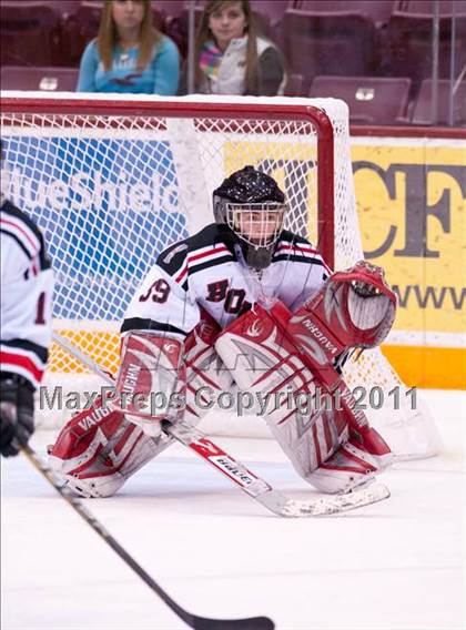 Thumbnail 1 in Duluth East vs Edina (Schwan Cup) photogallery.