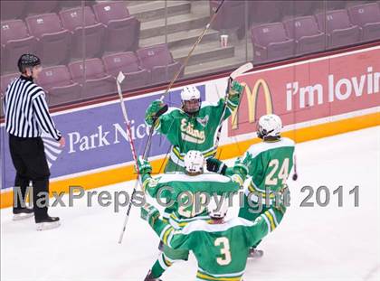 Thumbnail 1 in Duluth East vs Edina (Schwan Cup) photogallery.
