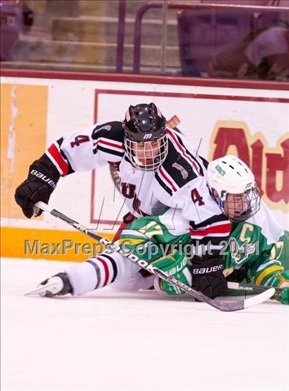 Thumbnail 2 in Duluth East vs Edina (Schwan Cup) photogallery.