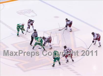 Thumbnail 1 in Duluth East vs Edina (Schwan Cup) photogallery.