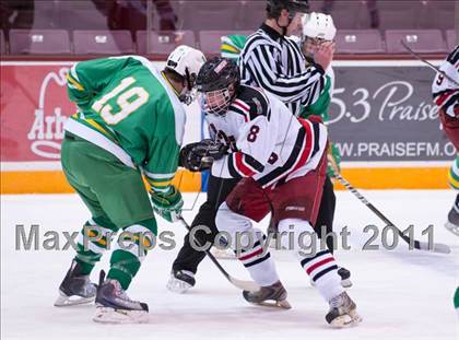 Thumbnail 2 in Duluth East vs Edina (Schwan Cup) photogallery.