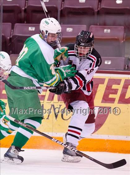 Thumbnail 2 in Duluth East vs Edina (Schwan Cup) photogallery.