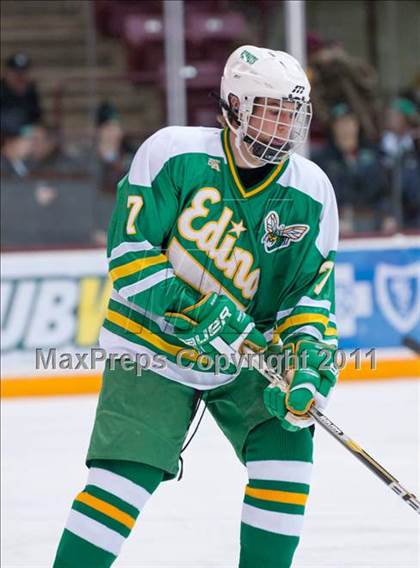 Thumbnail 2 in Duluth East vs Edina (Schwan Cup) photogallery.
