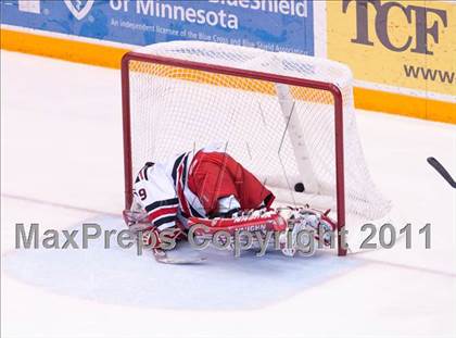 Thumbnail 2 in Duluth East vs Edina (Schwan Cup) photogallery.