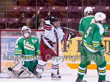 Thumbnail 1 in Duluth East vs Edina (Schwan Cup) photogallery.