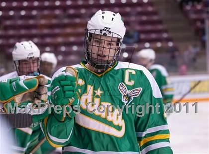Thumbnail 1 in Duluth East vs Edina (Schwan Cup) photogallery.