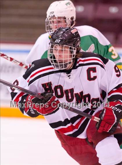 Thumbnail 1 in Duluth East vs Edina (Schwan Cup) photogallery.