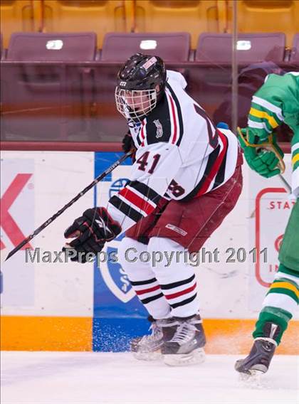 Thumbnail 2 in Duluth East vs Edina (Schwan Cup) photogallery.