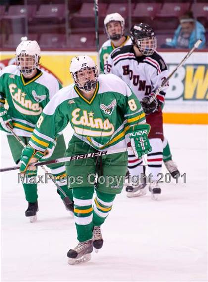 Thumbnail 2 in Duluth East vs Edina (Schwan Cup) photogallery.