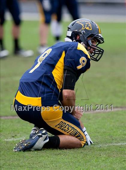 Thumbnail 3 in Kelly Catholic vs. Prestonwood Christian (TAPPS D1 Semifinal Playoff) photogallery.