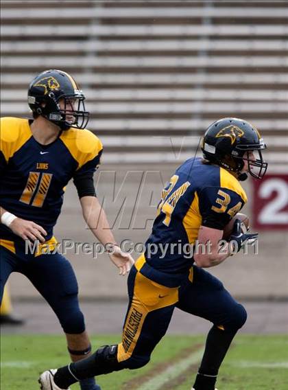 Thumbnail 3 in Kelly Catholic vs. Prestonwood Christian (TAPPS D1 Semifinal Playoff) photogallery.