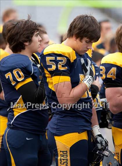 Thumbnail 3 in Kelly Catholic vs. Prestonwood Christian (TAPPS D1 Semifinal Playoff) photogallery.