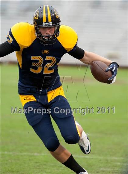 Thumbnail 3 in Kelly Catholic vs. Prestonwood Christian (TAPPS D1 Semifinal Playoff) photogallery.