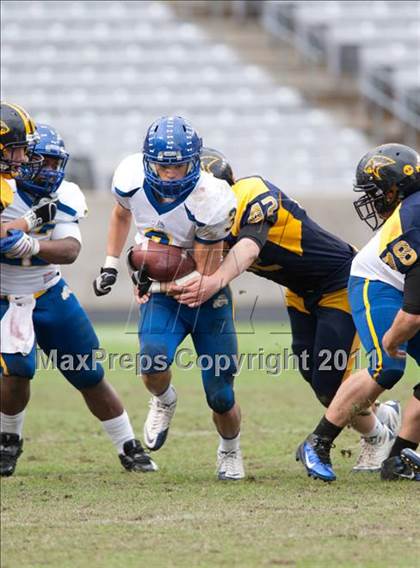 Thumbnail 1 in Kelly Catholic vs. Prestonwood Christian (TAPPS D1 Semifinal Playoff) photogallery.