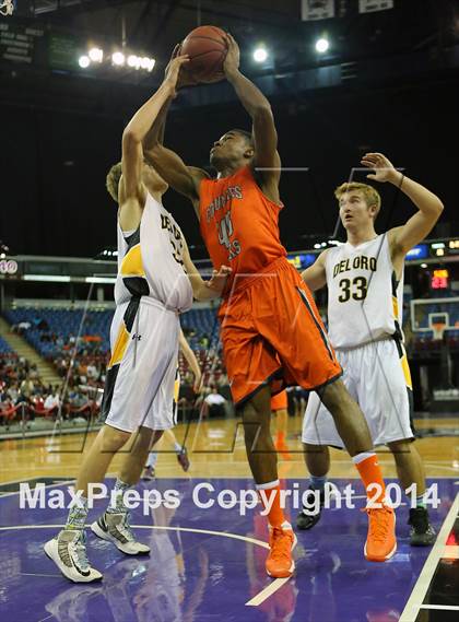 Thumbnail 2 in Cosumnes Oaks vs Del Oro (CIF SJS D2 Semifinal) photogallery.