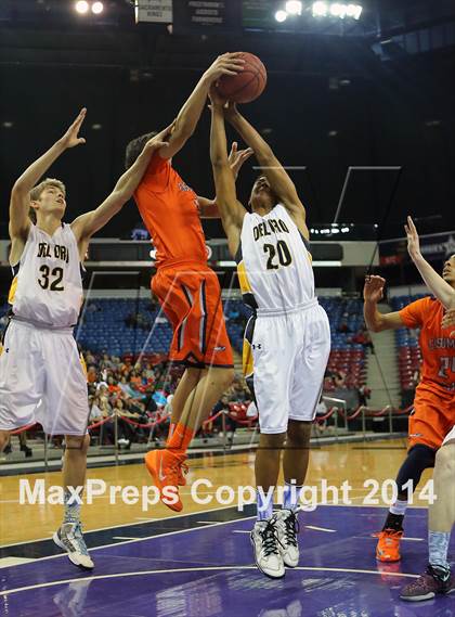Thumbnail 1 in Cosumnes Oaks vs Del Oro (CIF SJS D2 Semifinal) photogallery.