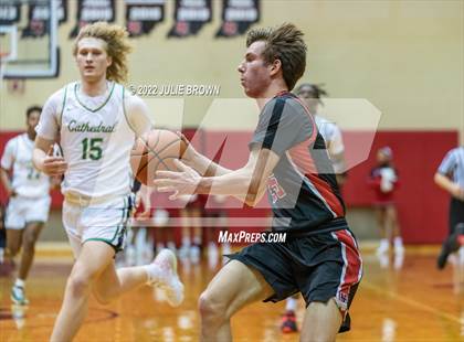 Thumbnail 2 in North Central vs. Cathedral (IHSAA 4A Sectional Rd 2) photogallery.
