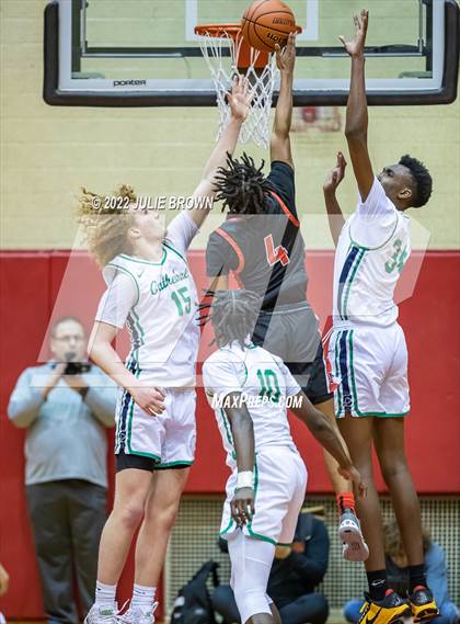 Thumbnail 1 in North Central vs. Cathedral (IHSAA 4A Sectional Rd 2) photogallery.