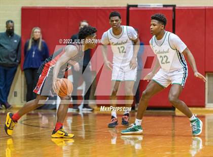 Thumbnail 3 in North Central vs. Cathedral (IHSAA 4A Sectional Rd 2) photogallery.