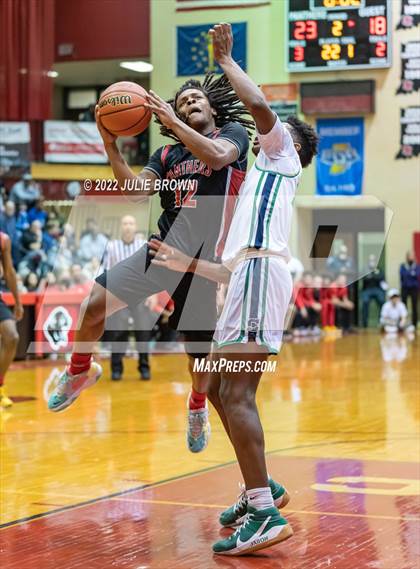 Thumbnail 3 in North Central vs. Cathedral (IHSAA 4A Sectional Rd 2) photogallery.