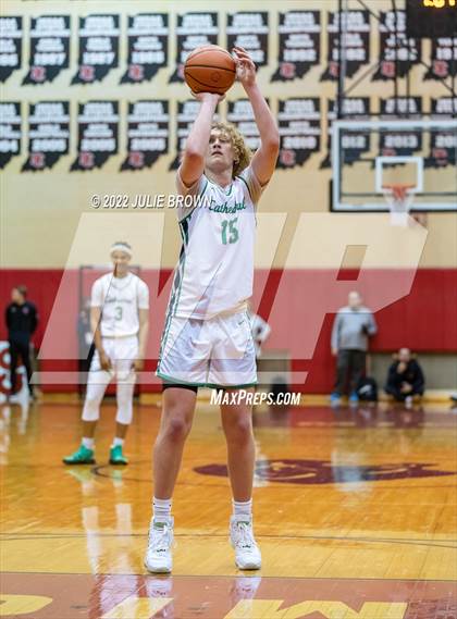 Thumbnail 1 in North Central vs. Cathedral (IHSAA 4A Sectional Rd 2) photogallery.