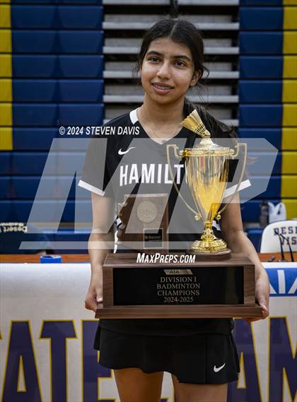 Thumbnail 3 in Hamilton vs Sunnyslope (AIA Division I Team Championship Final) photogallery.