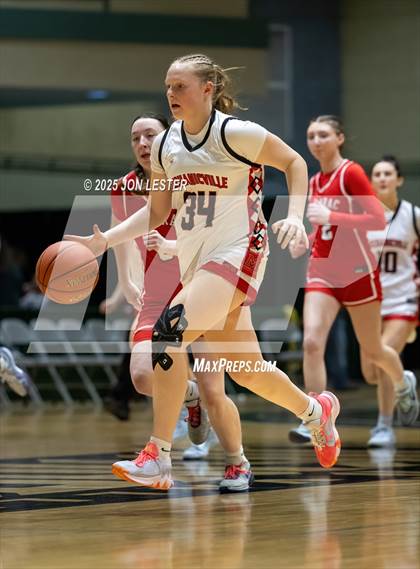 Thumbnail 3 in Tamarac vs. Mechanicville (NYSPHSAA Section 2 Class B Semi Finals) photogallery.