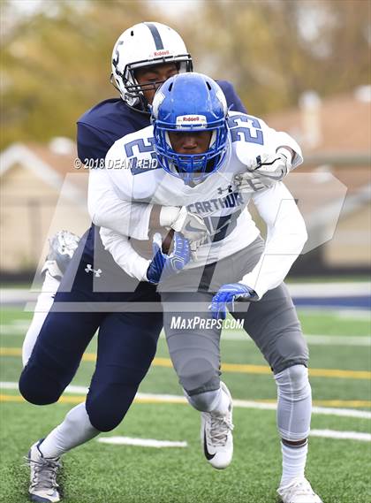 Thumbnail 2 in MacArthur @ Hillcrest (IHSA Class 5A 2nd Round Playoff) photogallery.