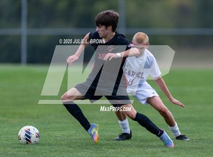 Thumbnail 1 in Carmel vs. North Central (IHSAA 3A Section 9 Round 1) photogallery.