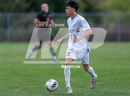 Thumbnail 3 in Carmel vs. North Central (IHSAA 3A Section 9 Round 1) photogallery.