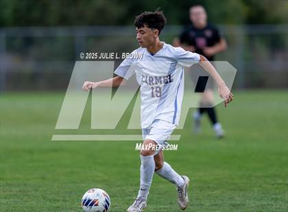 Thumbnail 2 in Carmel vs. North Central (IHSAA 3A Section 9 Round 1) photogallery.