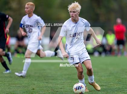 Thumbnail 3 in Carmel vs. North Central (IHSAA 3A Section 9 Round 1) photogallery.
