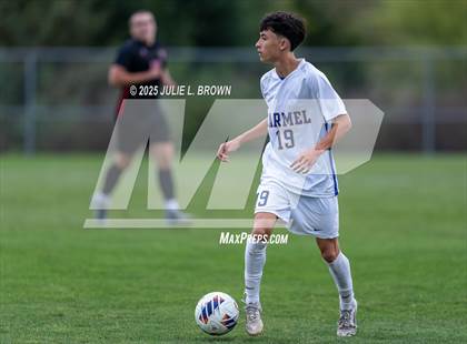 Thumbnail 2 in Carmel vs. North Central (IHSAA 3A Section 9 Round 1) photogallery.