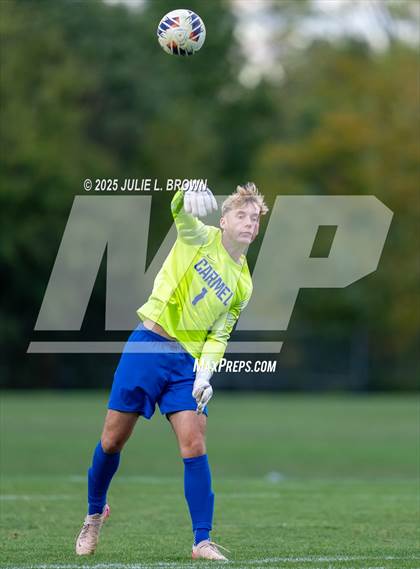 Thumbnail 3 in Carmel vs. North Central (IHSAA 3A Section 9 Round 1) photogallery.