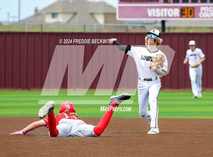Thumbnail 2 in Sam Rayburn vs. Lindsay (UIL 2A Area Playoff) photogallery.
