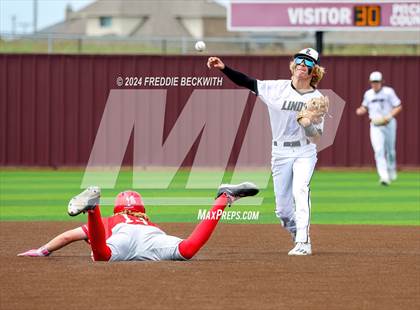Thumbnail 3 in Sam Rayburn vs. Lindsay (UIL 2A Area Playoff) photogallery.