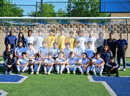 Thumbnail 2 in Alief Elsik vs. Klein Cain (UIL 6A Soccer Division I Final) photogallery.